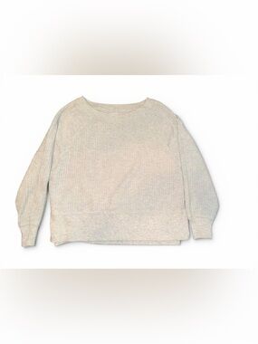 American Eagle Outfitters Grey Big Hug Waffle Sweater